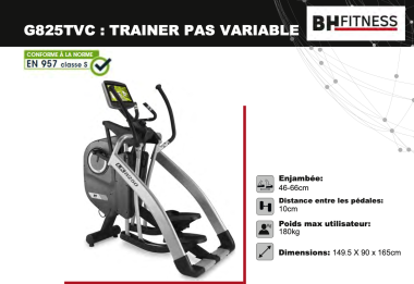 G825 TVC - Trainer pas variable