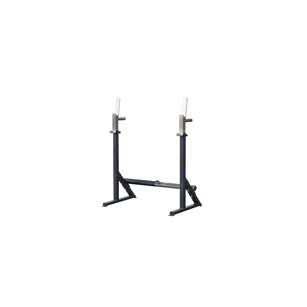 142 Gymleco Bench Press / Squat Rack, Fully Adjustable
