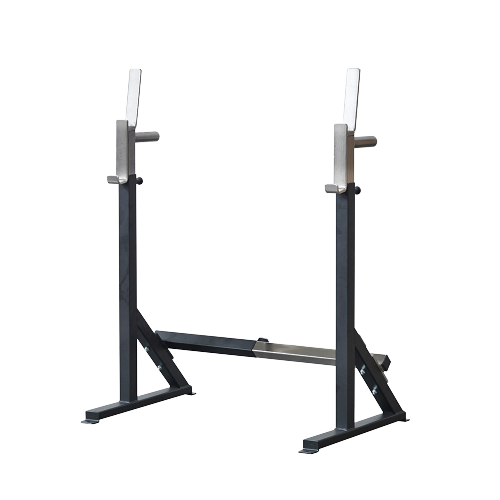 142 Gymleco Bench Press / Squat Rack, Fully Adjustable